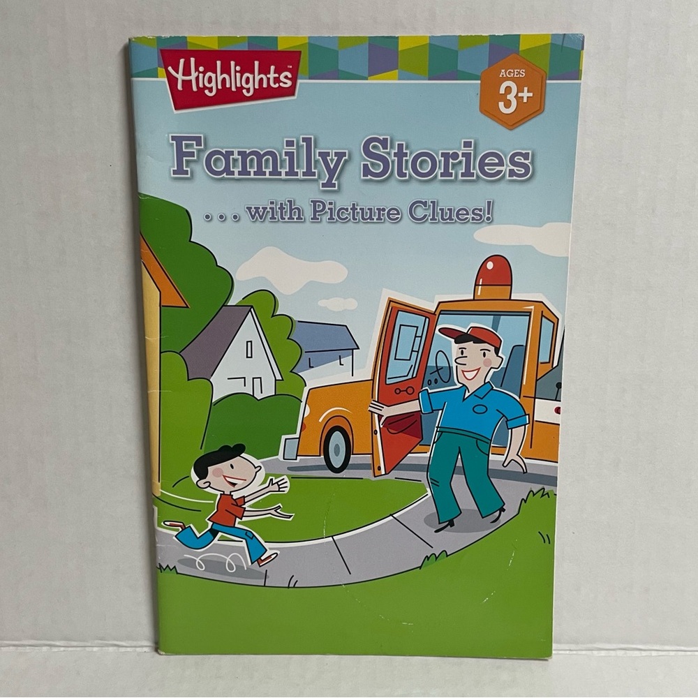 💛$2💛 Highlights - Family Stories…with picture clues! kids book